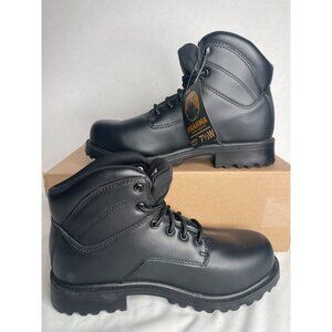 Brahma Escott Oil Resistant Sole Work‎ Boots Black Size 7.5W New w/o Box